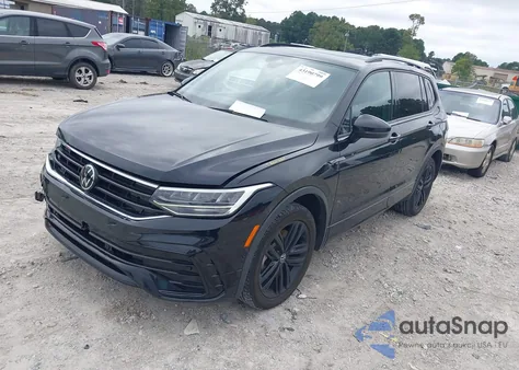 2022 Volkswagen Tiguan 2.0T Se R-Line Black z USA, uszkodzony, nr VIN 3VV8B7AX7NM103374
